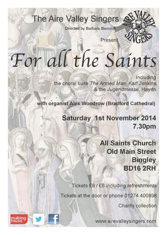 For all the saints poster